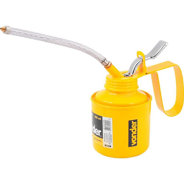 Almotolia metálica 250ml extensão flexível VONDER