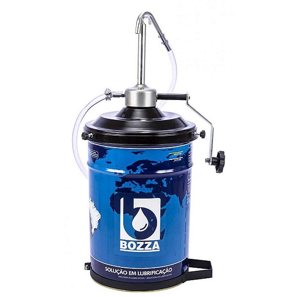 Bomba manual para óleo reservatório de 20 litros 8032-R20-G3 BOZZA