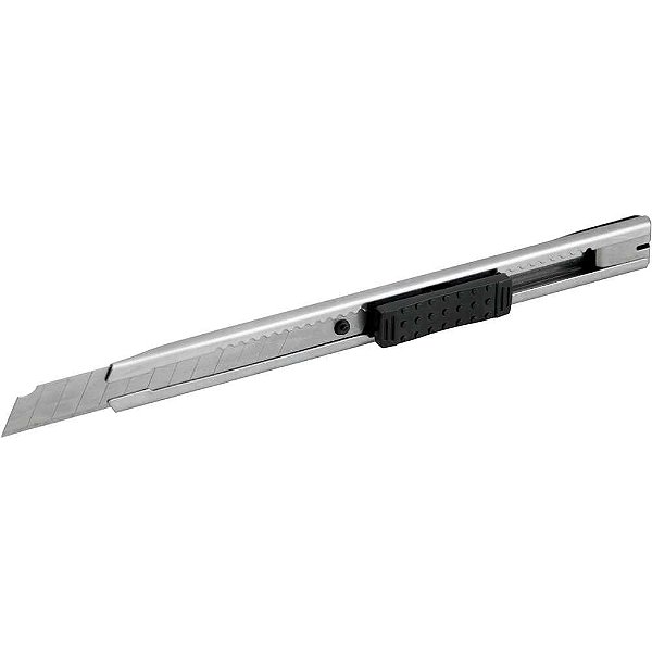 Estilete estreito de metal 9mm VONDER