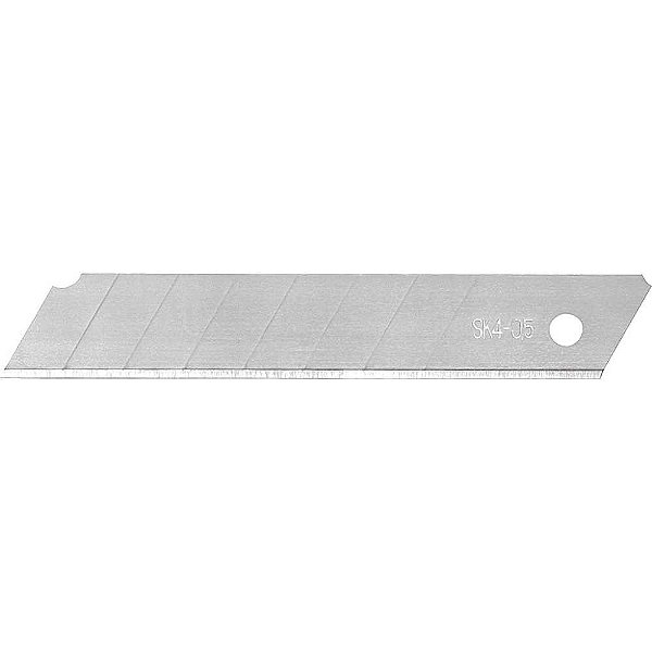 Lâmina para estilete 18mm tubete com 10 peças VONDER CONSTRUTOR