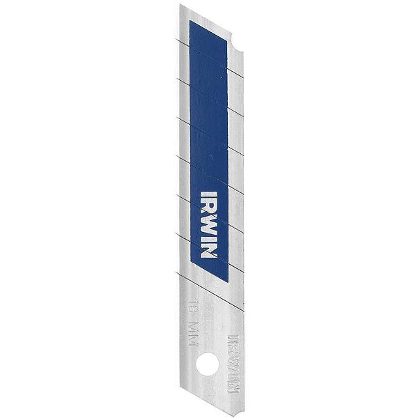Lâmina para estilete bimetálica 18mm 5 peças 10507102 IRWIN