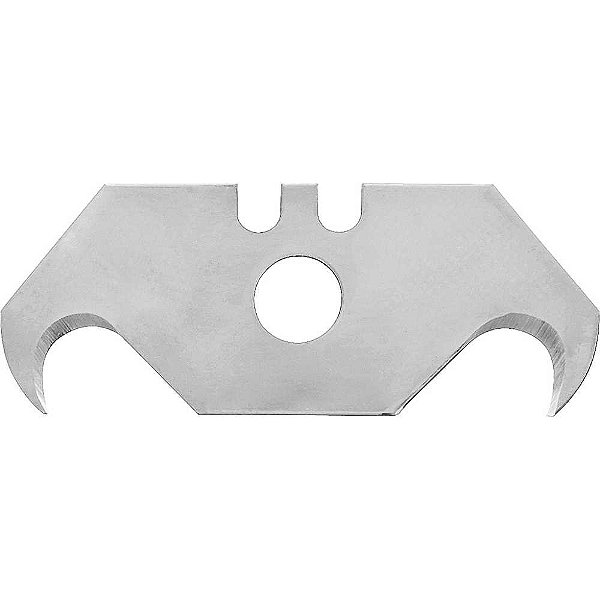 Lâmina trapezoidal para estilete curva com 10 peças LT 001 VONDER