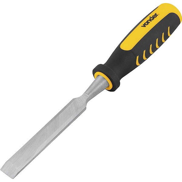 Formão chanfrado com cabo em PVC 5/8" VONDER