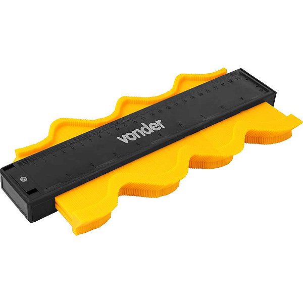 Gabarito copiador de contornos 25cm VONDER
