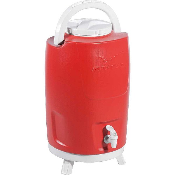 Botijão isotérmico 12 litros vermelho 101487120112 INVICTA