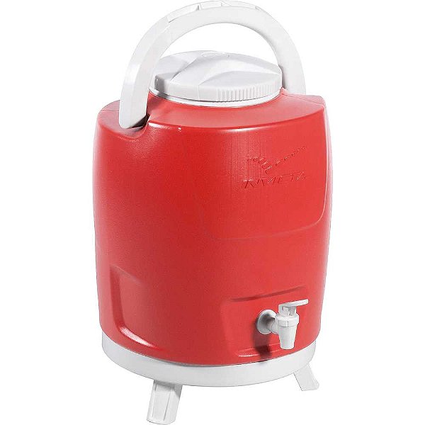 Botijão isotérmico 9 litros vermelho 10148709112 INVICTA
