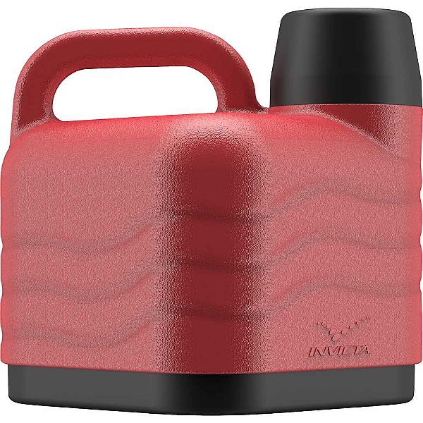 Garrafão térmico 3 litros vermelho INVICTA