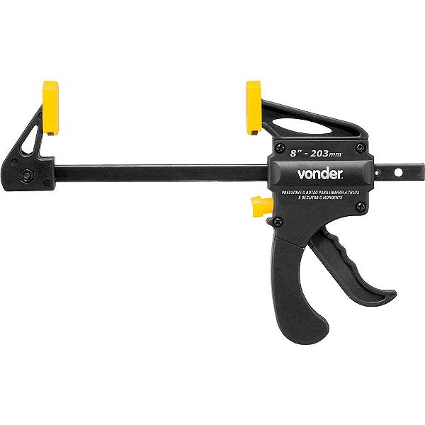 Grampo tipo sargento aperto rápido 8" - 203mm GA 308 VONDER