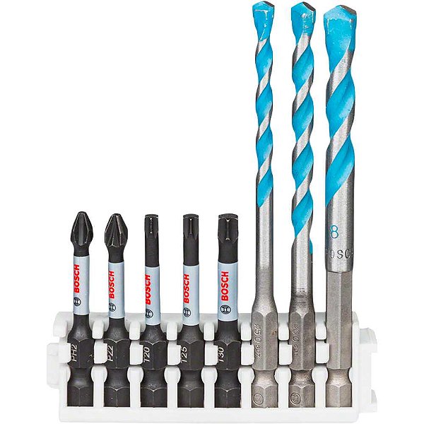 Jogo de bits e brocas 9 peças 2 608 577 144 BOSCH