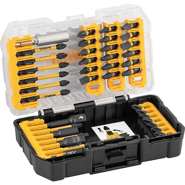 Jogo de bits/ponteiras com 40 peças DWA2T40IRSET DEWALT