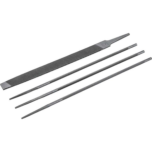 Jogo de limas motosserra 3/16" x 8" e enxada de 8" com 4 peças PCN229 NICHOLSON