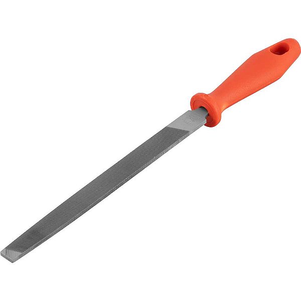 Lima chata bastarda 6" com cabo plástico NICHOLSON