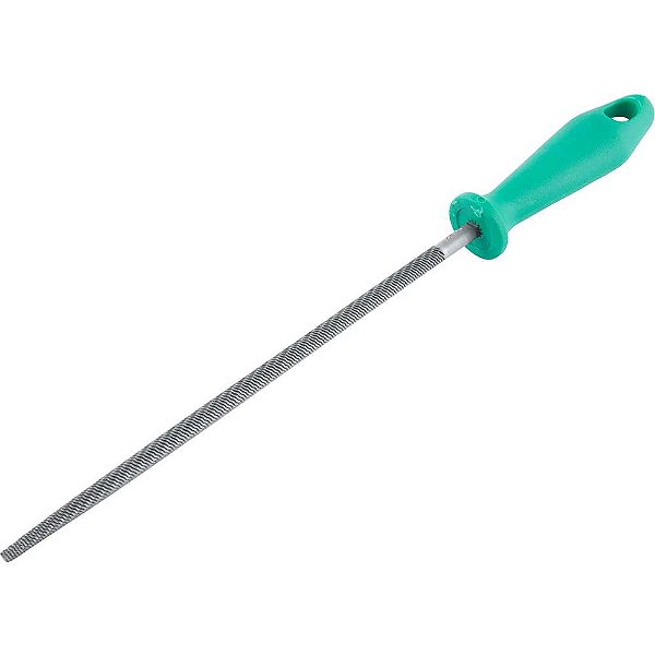 Lima redonda bastarda 8" com cabo NICHOLSON