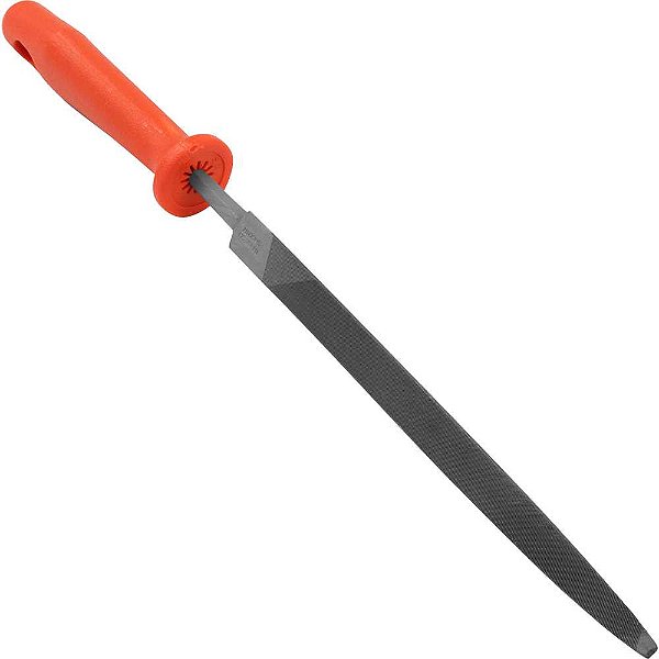 Lima triangular delgada 4" com cabo NICHOLSON