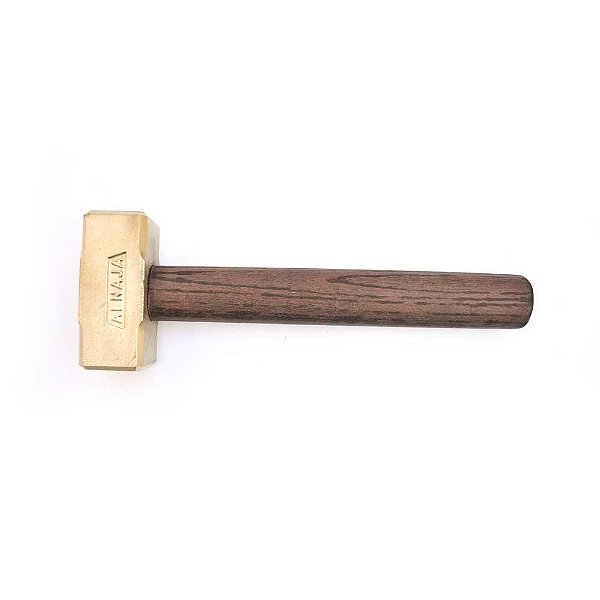 Marreta de bronze de 3kg com cabo de madeira antifaiscante ALNAJA