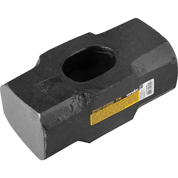 Marreta oitavada 8kg sem cabo VONDER