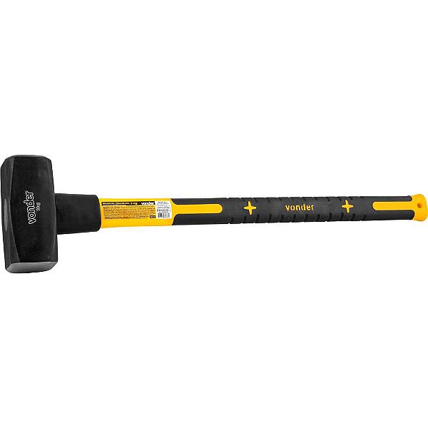 Marreta quadrada 3,0kg com cabo de fibra VONDER