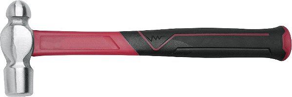 Martelo bola 1kg cabo de fibra GEDORE RED