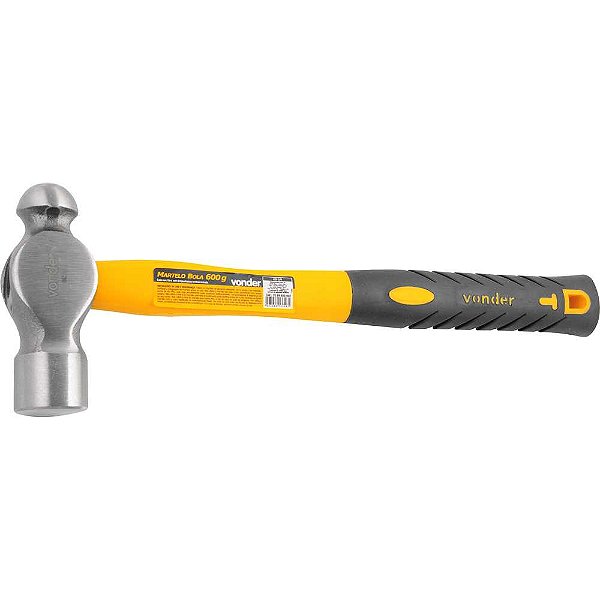 Martelo bola 600g cabo de fibra VONDER