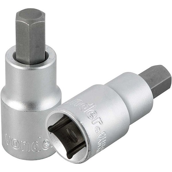 Soquete hexagonal 10mm encaixe de 1/2" VONDER
