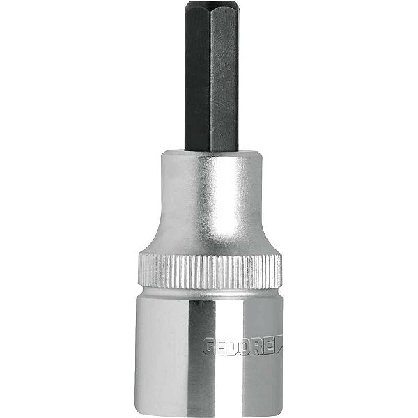 Soquete hexagonal 19,0mm encaixe de 1/2" GEDORE RED