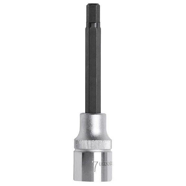 Soquete hexagonal longo 17mm com encaixe 1/2" R62551719 3300384 GEDORE RED