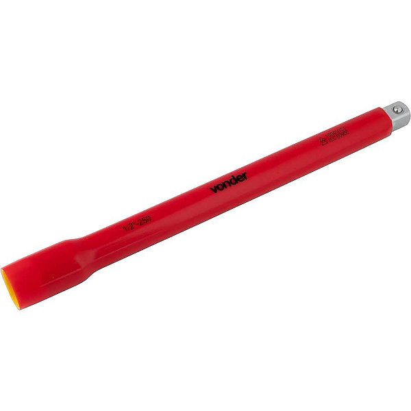 Soquete isolado ponta hexagonal encaixe de 1/2" 8mm IEC60900 VONDER