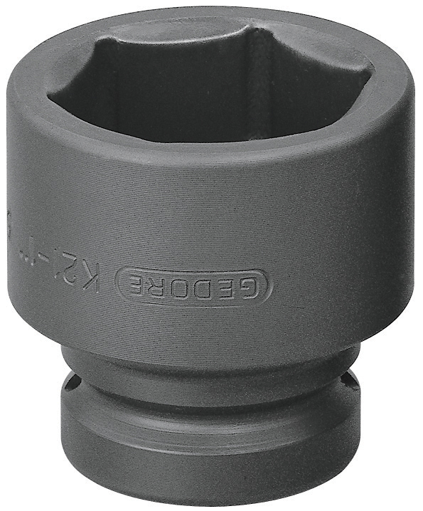 Soquete sextavado de impacto encaixe de 1" x 27,0mm 021009 GEDORE