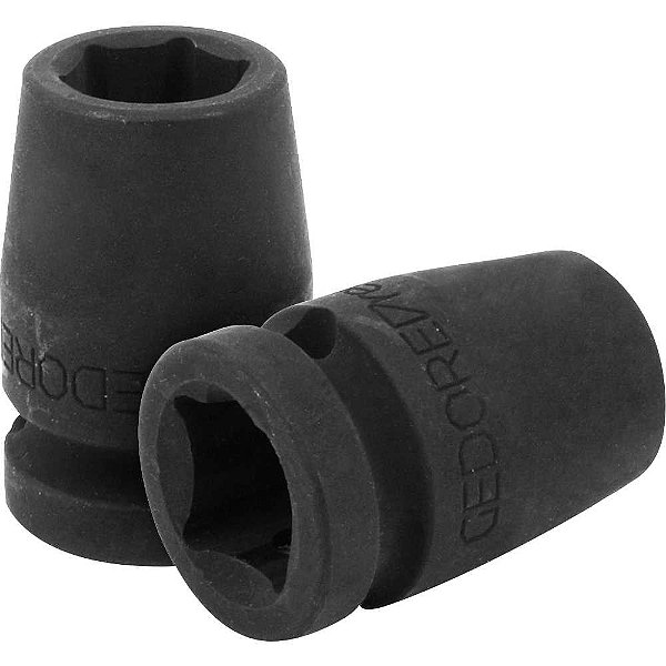 Soquete sextavado de impacto encaixe de 1/2" x 13,0mm R63001306 GEDORE RED