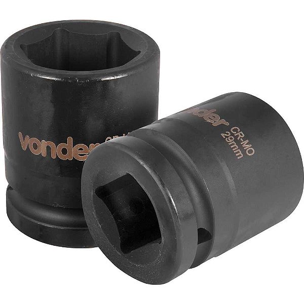 Soquete sextavado de impacto encaixe de 3/4" x 29,0mm VONDER