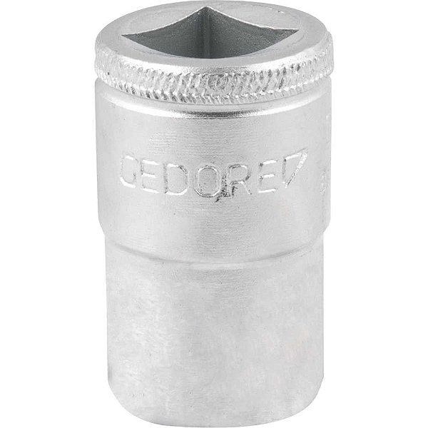 Soquete estriado com encaixe de 1/2" 16mm GEDORE