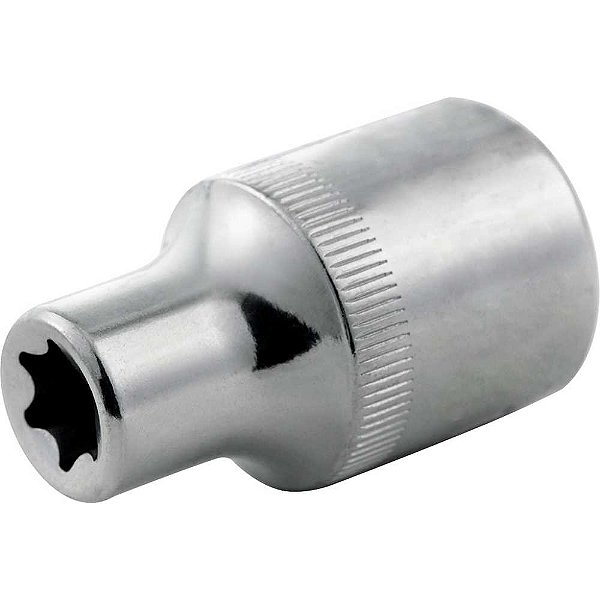 Soquete hexalobular fêmea com encaixe 1/2" TRAFIX - E22 ST13707SC SATA