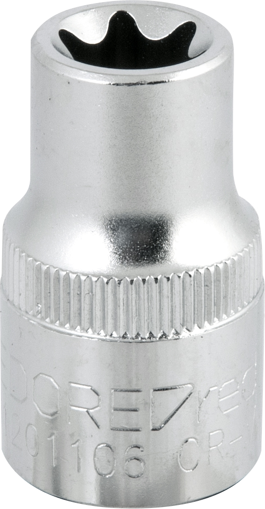 Soquete hexalobular fêmea com encaixe 1/2" TX E16 GEDORE RED