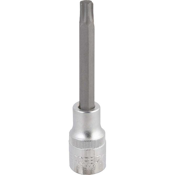 Soquete hexalobular longo encaixe de 1/2" T-45 R62451919 GEDORE RED
