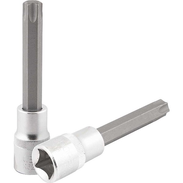 Soquete hexalobular longo encaixe de 1/2" T-55 R62452219 GEDORE RED