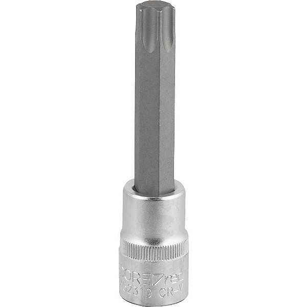 Soquete hexalobular longo encaixe de 1/2" T-60 R62452319 GEDORE RED