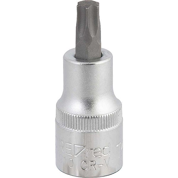 Soquete hexalobular macho com encaixe de 1/2" T-45 GEDORE RED