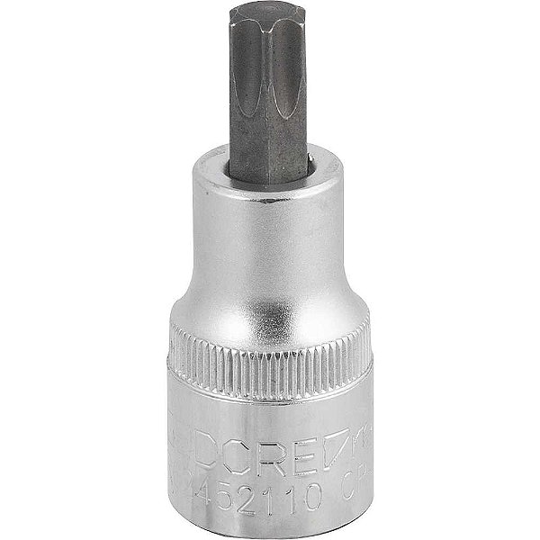Soquete hexalobular macho com encaixe de 1/2" T-50 GEDORE RED