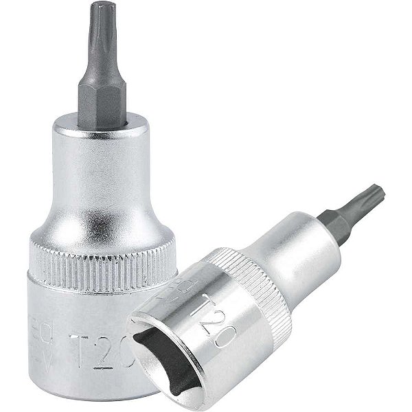 Soquete hexalobular macho com encaixe de 1/2" TX T-20 GEDORE RED