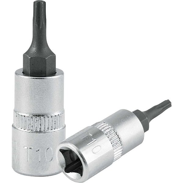 Soquete hexalobular macho com encaixe de 1/4" TX T-10 GEDORE RED