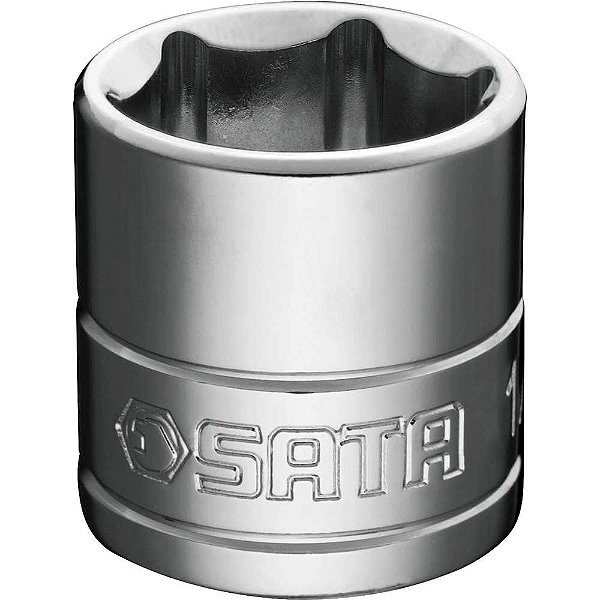 Soquete sextavado 3/8" x 3/4" aço cromo vanádio ST12109SC SATA