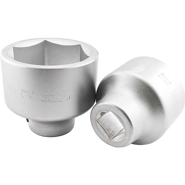 Soquete sextavado com encaixe de 1" 65mm 018007 GEDORE
