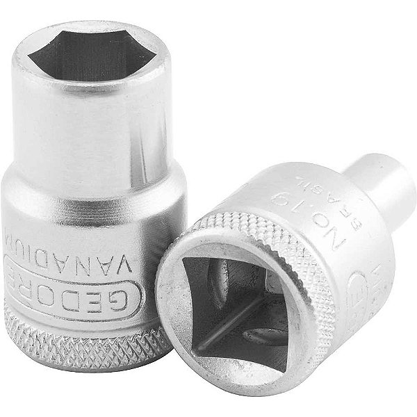 Soquete sextavado com encaixe de 1/2" 6mm 015001 GEDORE