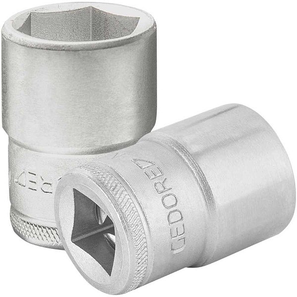 Soquete sextavado com encaixe de 1/2" 20mm 015015 GEDORE