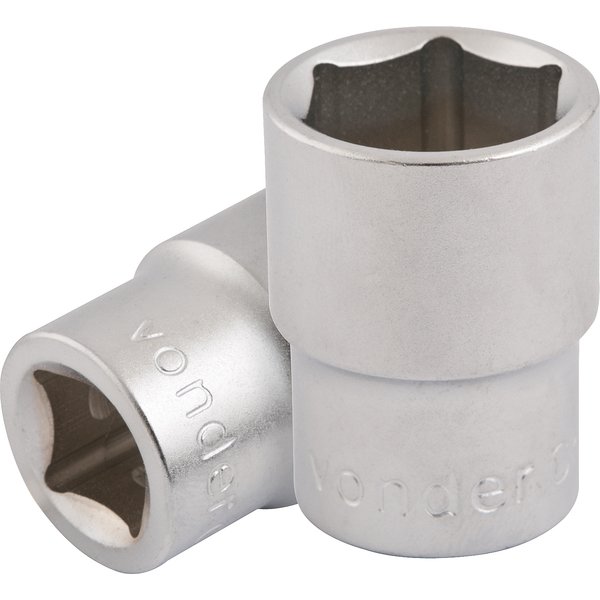 Soquete sextavado com encaixe de 1/2" 21mm VONDER