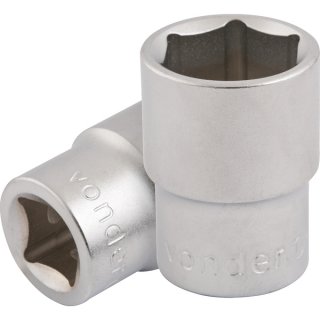 Soquete sextavado com encaixe de 1/2" 22mm VONDER