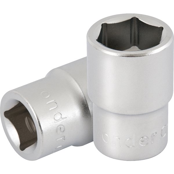 Soquete sextavado com encaixe de 1/2" 6mm VONDER