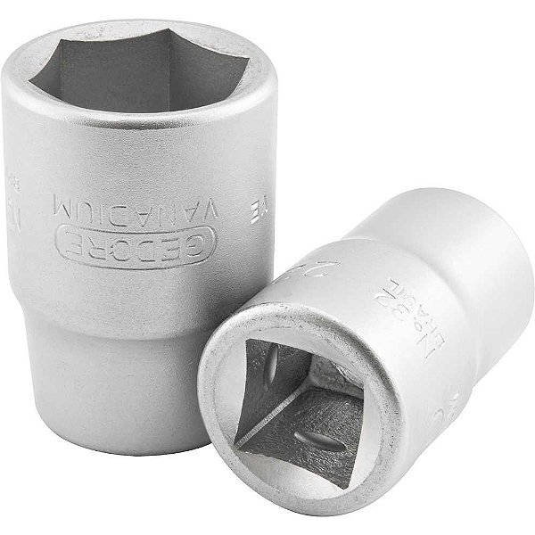 Soquete sextavado com encaixe de 3/4" 22mm 017402 GEDORE