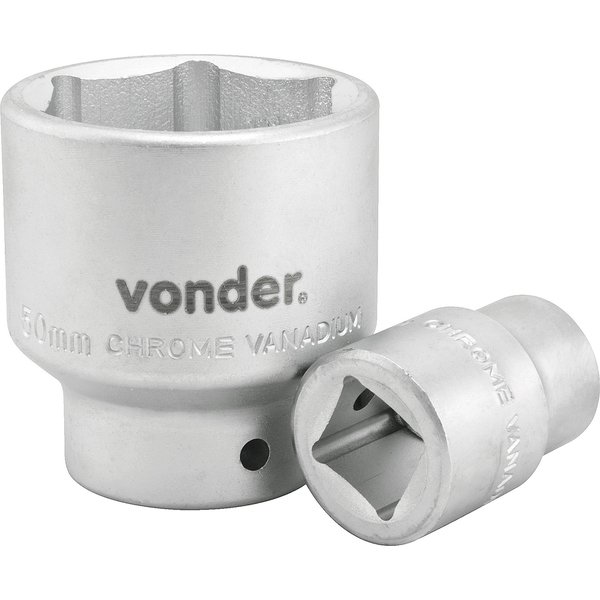 Soquete sextavado com encaixe de 3/4" 22mm VONDER
