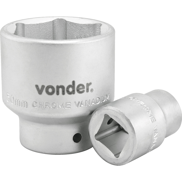 Soquete sextavado com encaixe de 3/4" 30mm VONDER